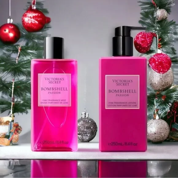 Victoria's Secret Bombshell
Passion Fragrance Lotion & Mist
Set 8.4 Fl. … - Picture 5 of 17